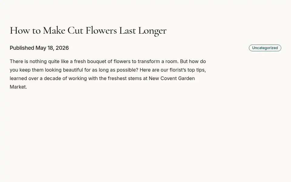Screenshot of flowersatmoorstreet.co.uk