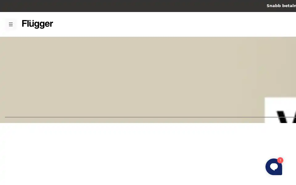 Screenshot of flugger.se