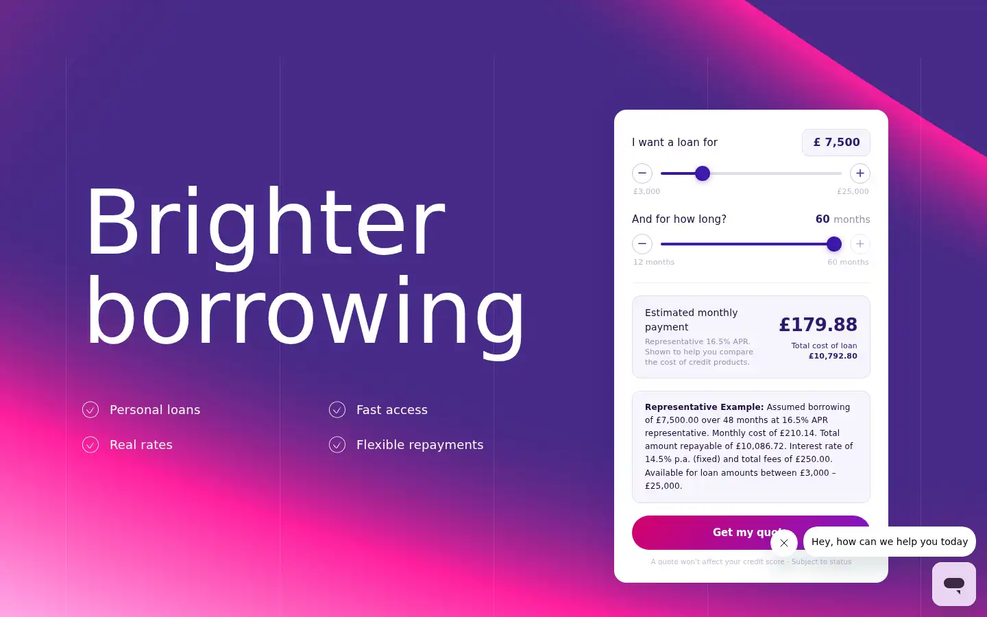 Screenshot of fluro.co.uk