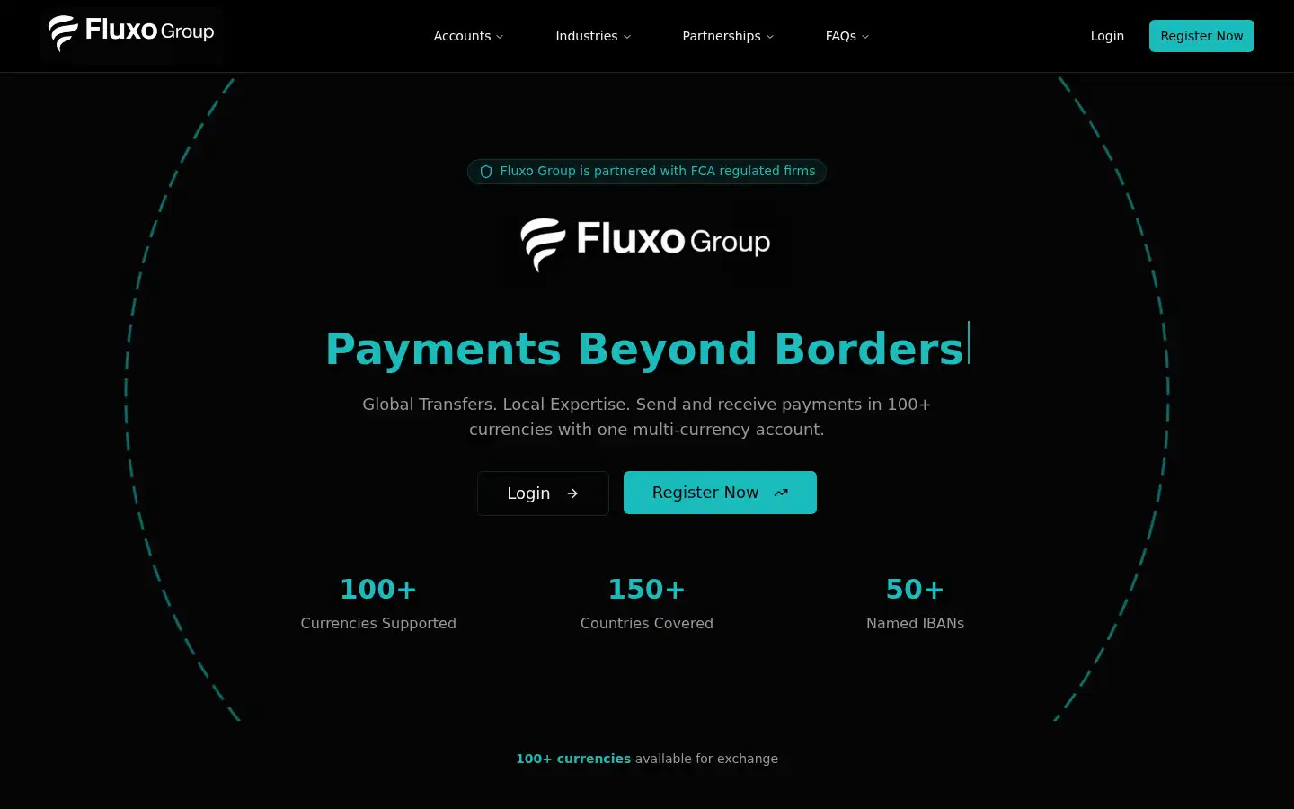 Screenshot of fluxogroup.com