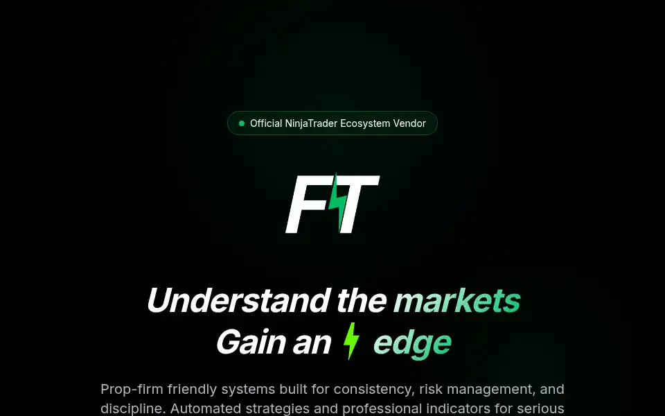 Screenshot of fluxtrade.net