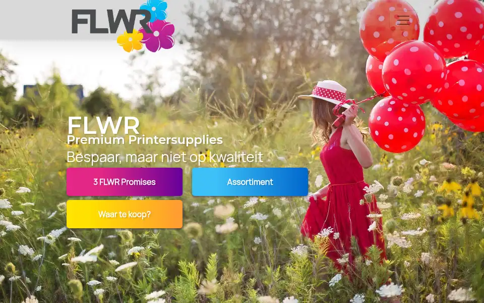Screenshot of flwr.eu