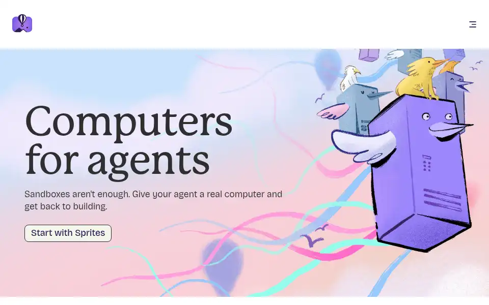 Screenshot of fly.io