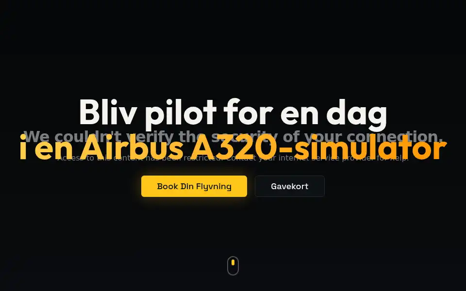 Screenshot of fly-one.dk