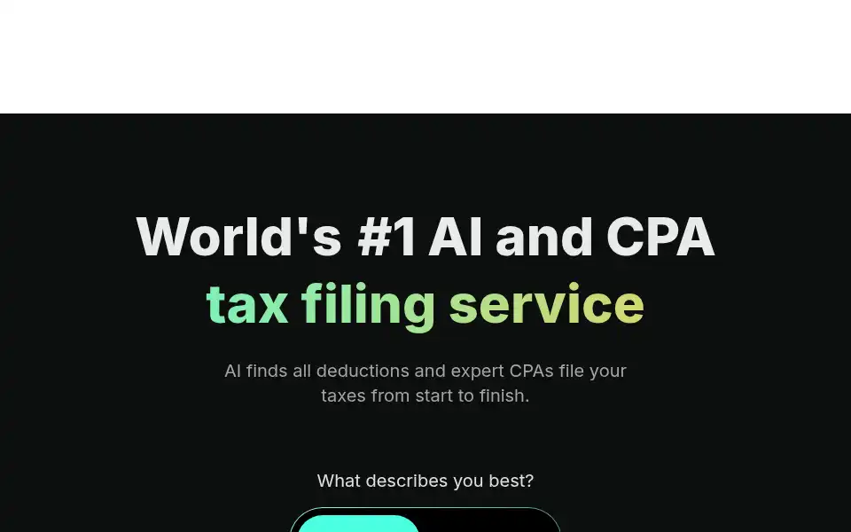 Screenshot of flyfin.tax