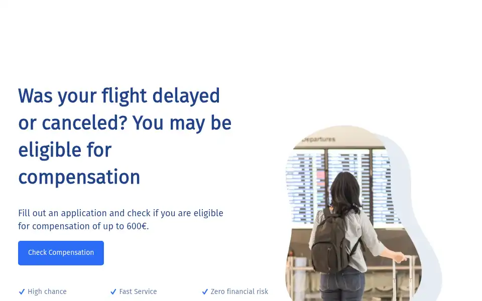 Screenshot of flyhelp.com