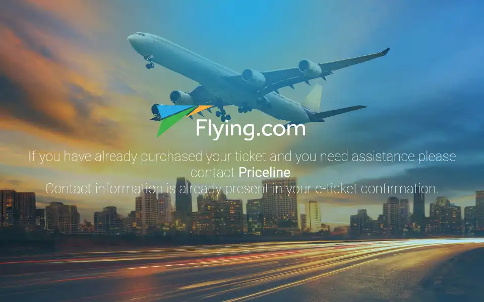 Screenshot of flying.com