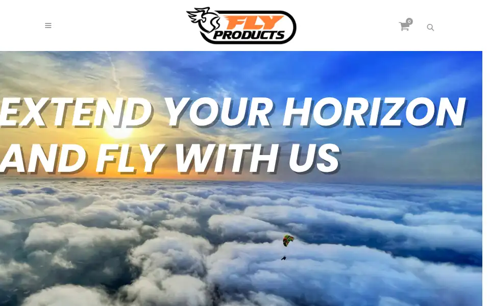 Screenshot of flyproducts.com