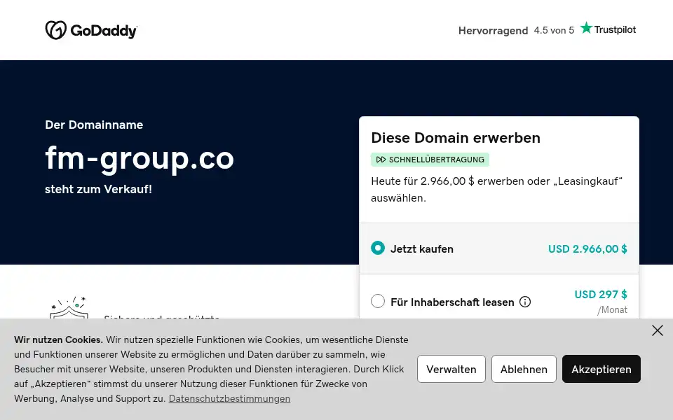 Screenshot of fm-group.co