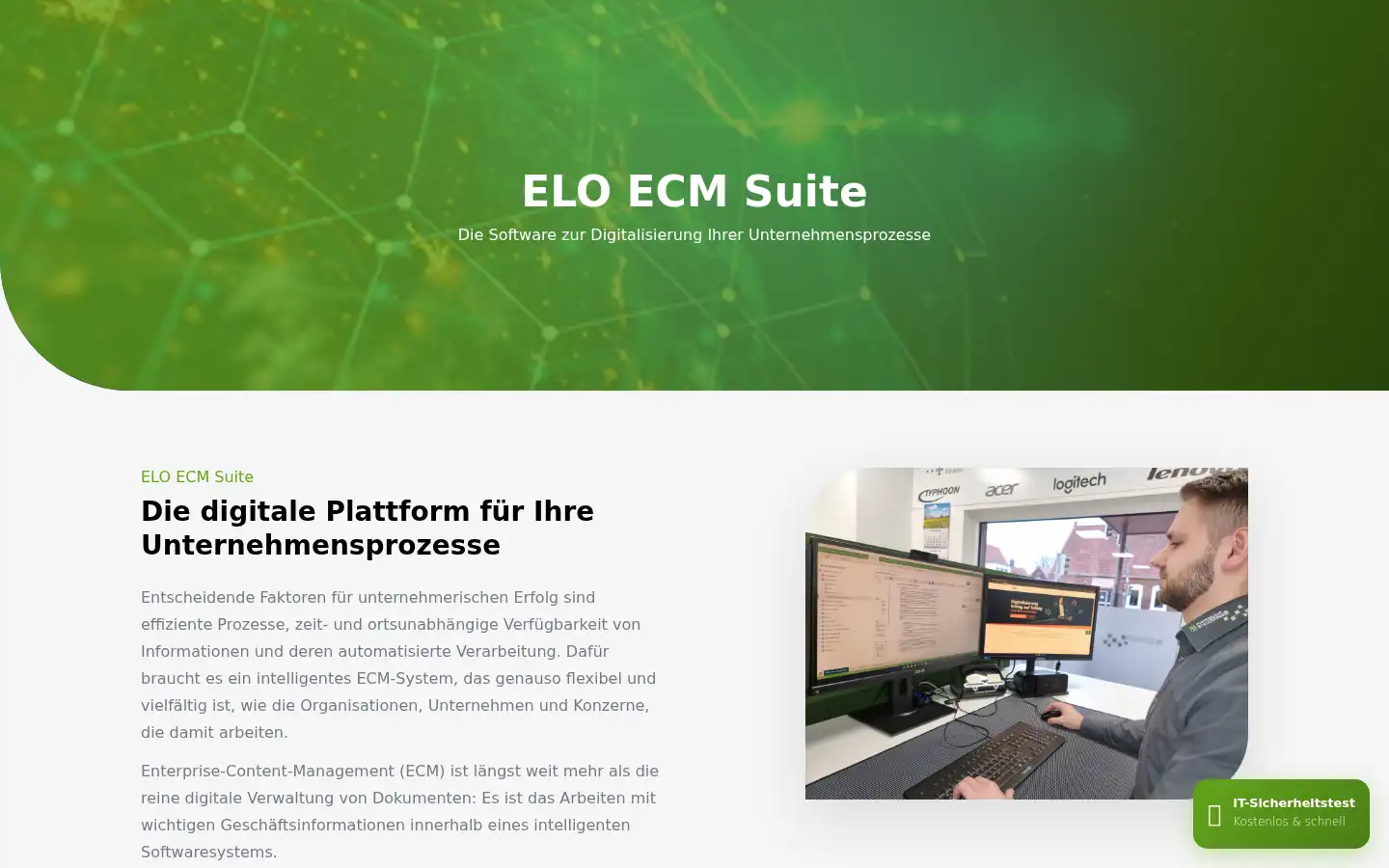 Screenshot of fm-systemhaus.de