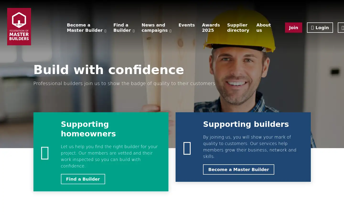 Screenshot of fmb.org.uk