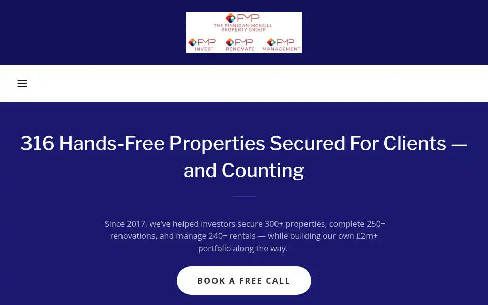 Screenshot of fmp-investments.com
