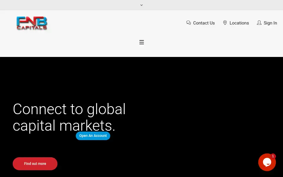 Screenshot of fnbcapitals.com
