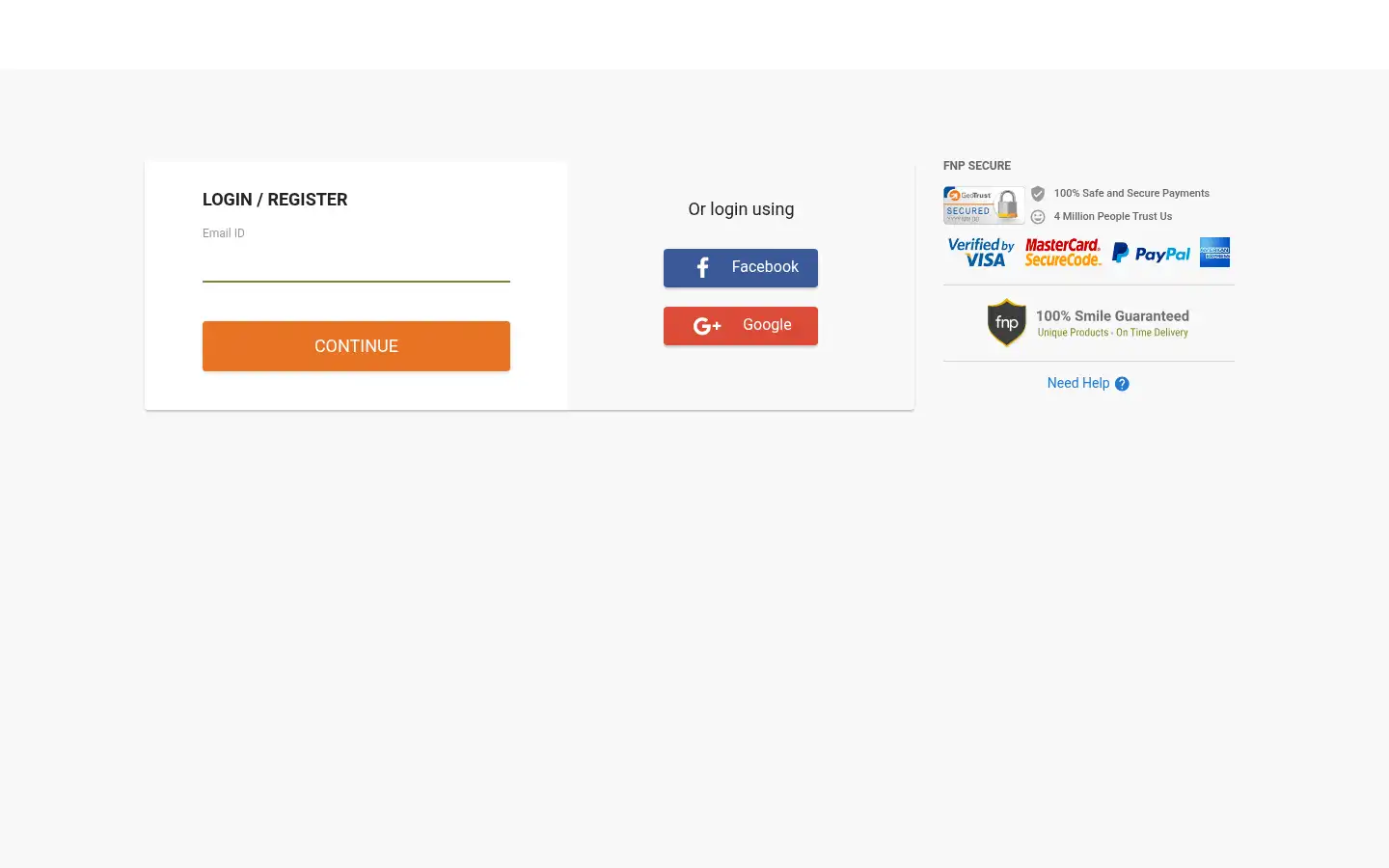 Screenshot of fnp.sg