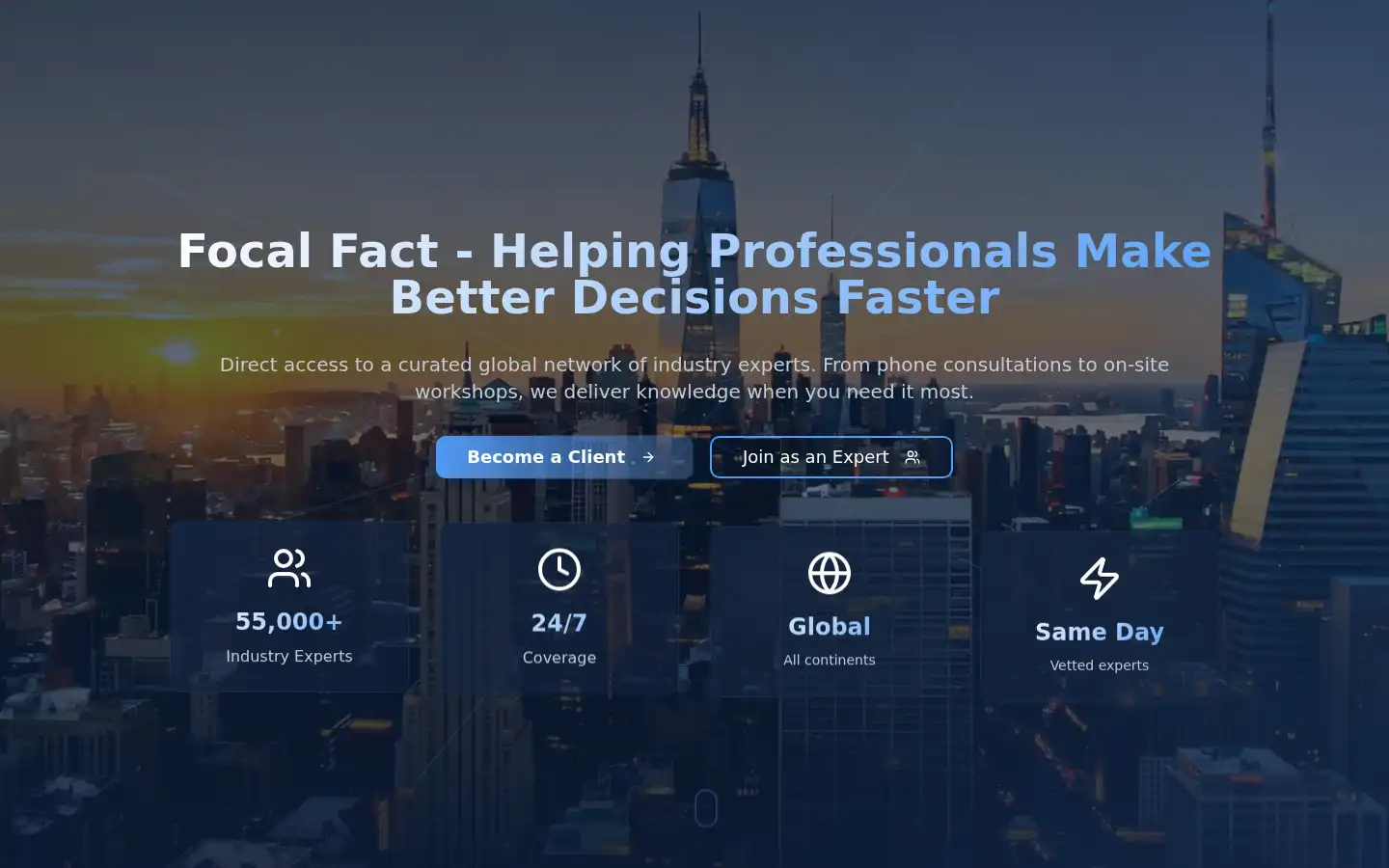 Screenshot of focalfact.com