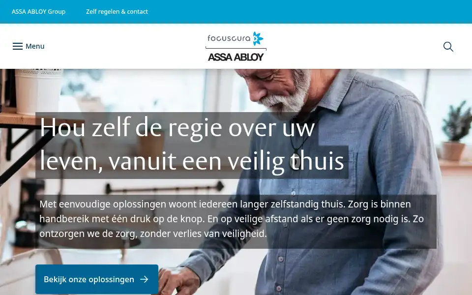 Screenshot of focuscura.com
