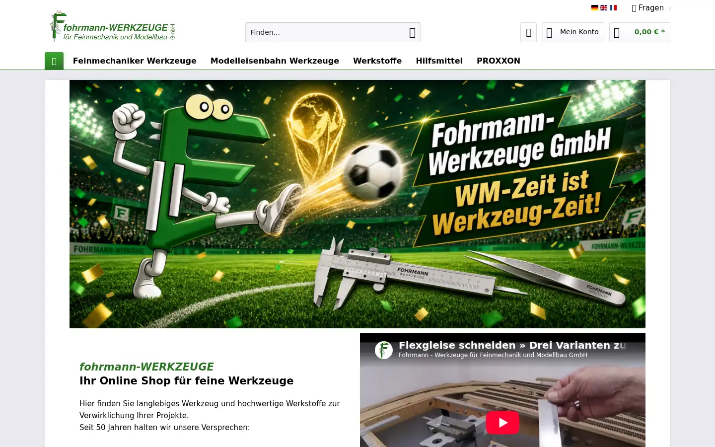 Screenshot of fohrmann.com