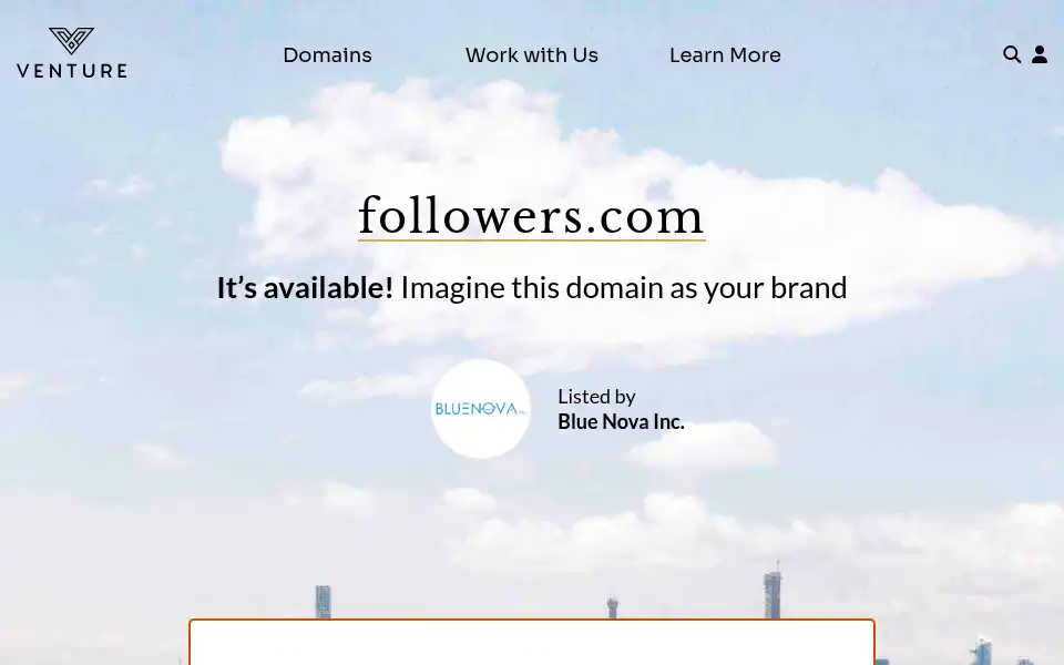 Screenshot of followers.com