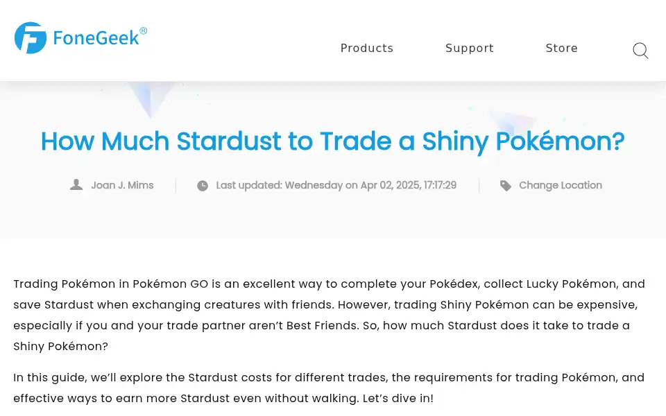 Screenshot of fonegeek.com
