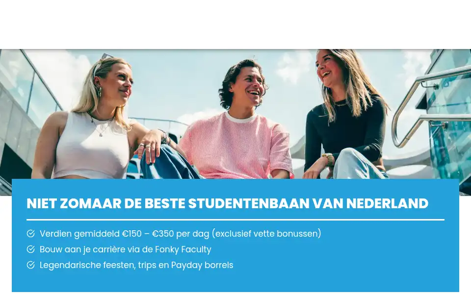 Screenshot of fonky.nl