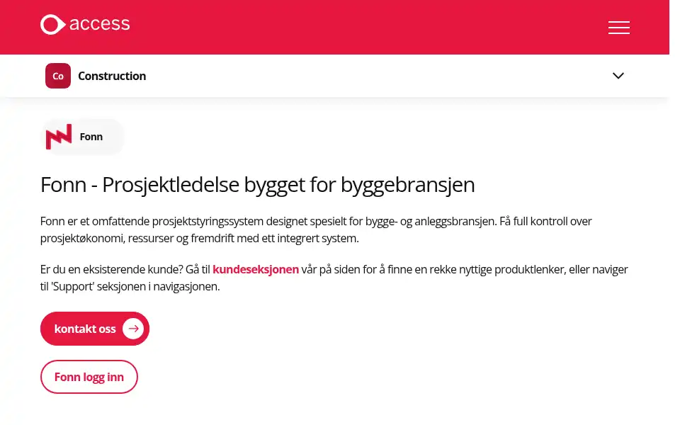 Screenshot of fonn.io