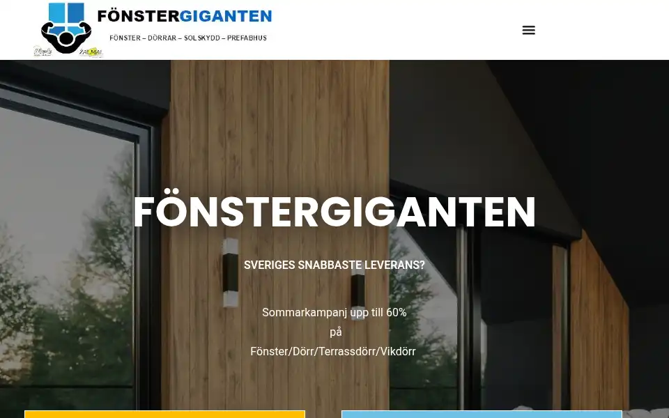 Screenshot of fonstergiganten.se