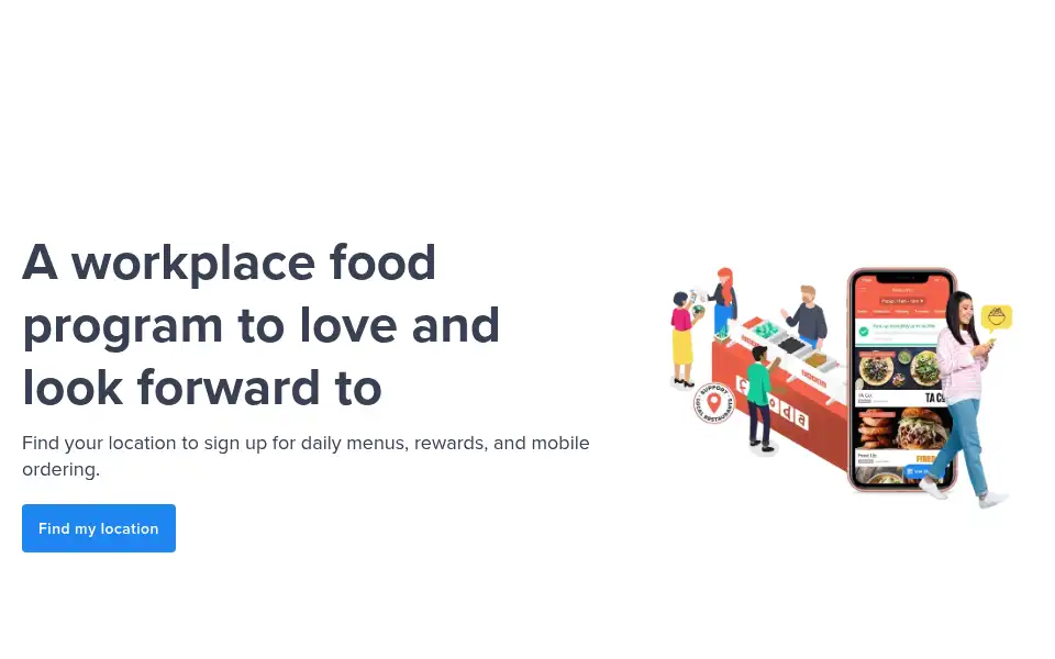 Screenshot of fooda.com