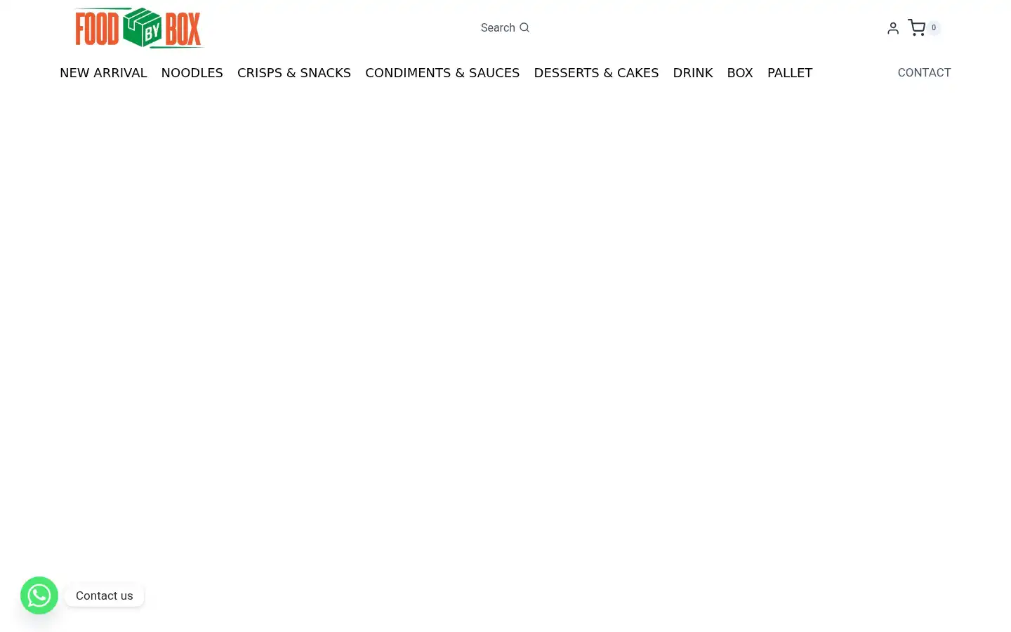 Screenshot of foodbybox.com