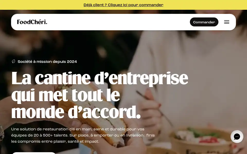Screenshot of foodcheri.com