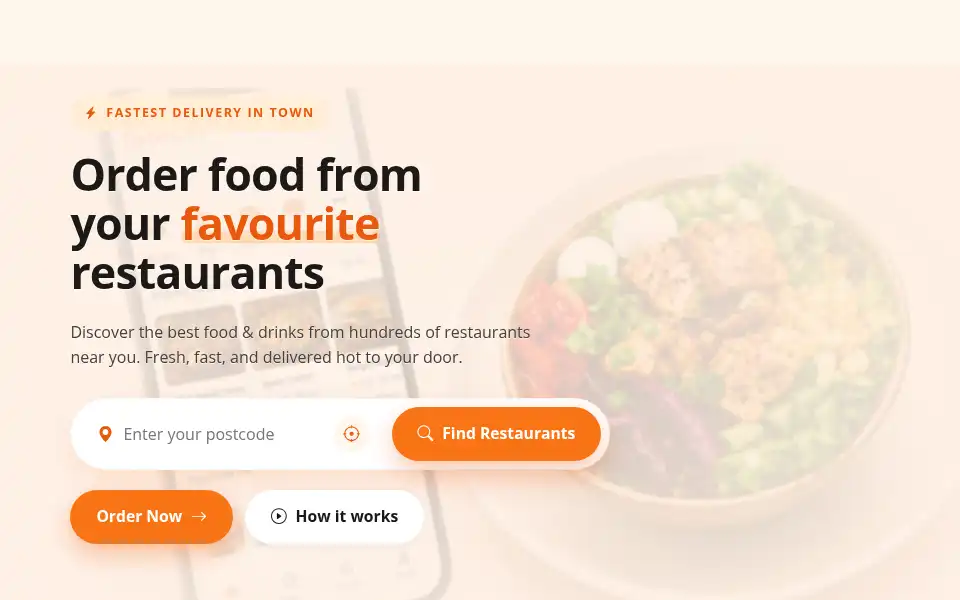 Screenshot of foodciti.co.uk