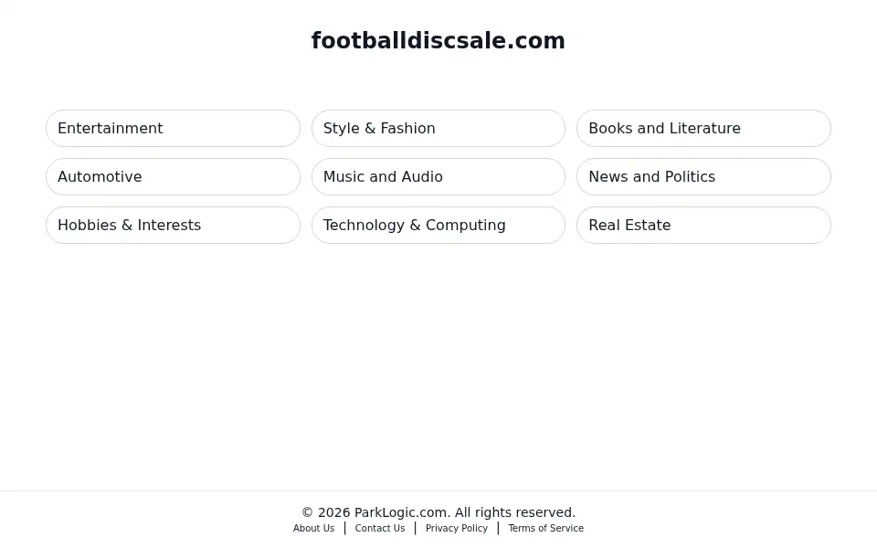 Screenshot of footballdiscsale.com