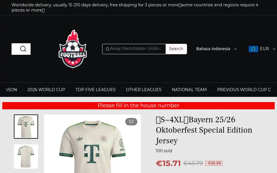 Screenshot of footballkidgood.com