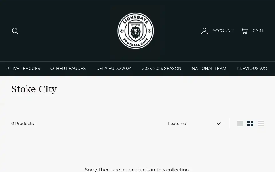 Screenshot of footballprefect.com