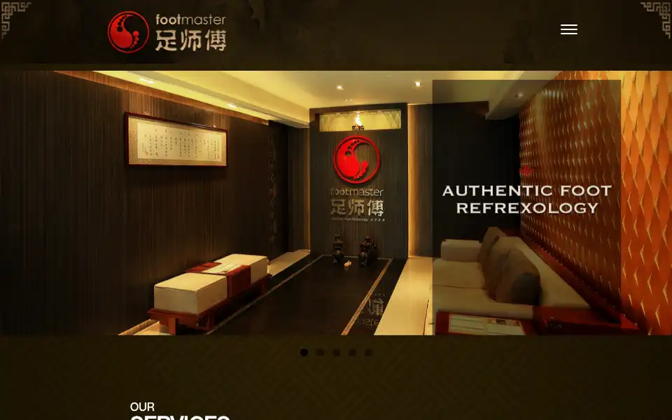 Screenshot of footmaster.co.th