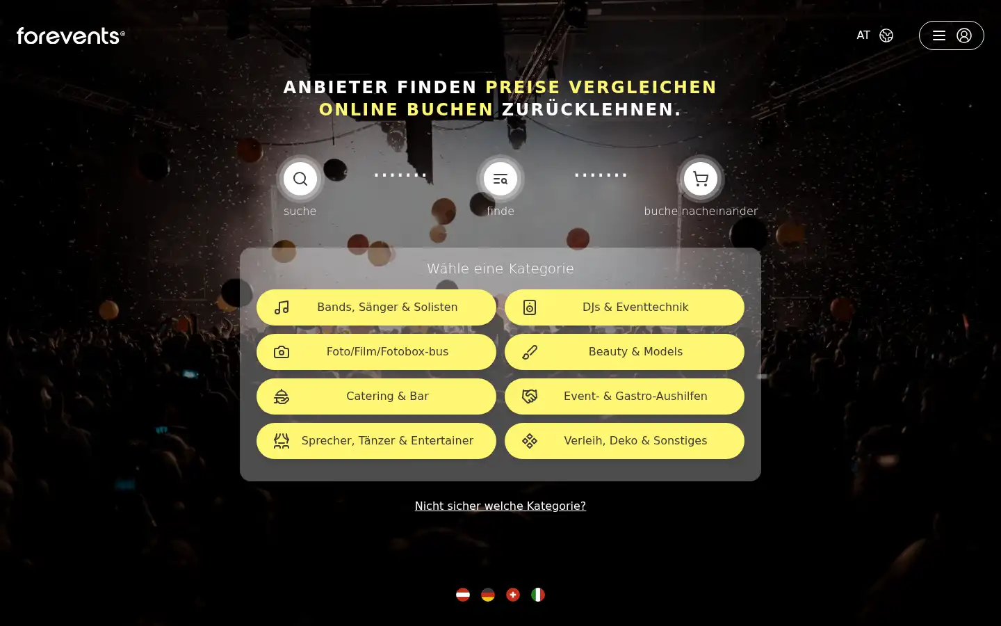 Screenshot of for-events.com