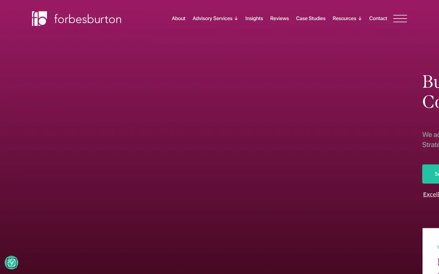 Screenshot of forbesburton.com