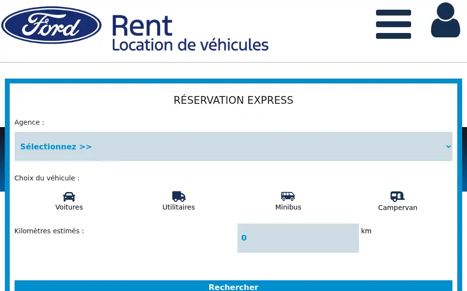 Screenshot of fordrent.fr