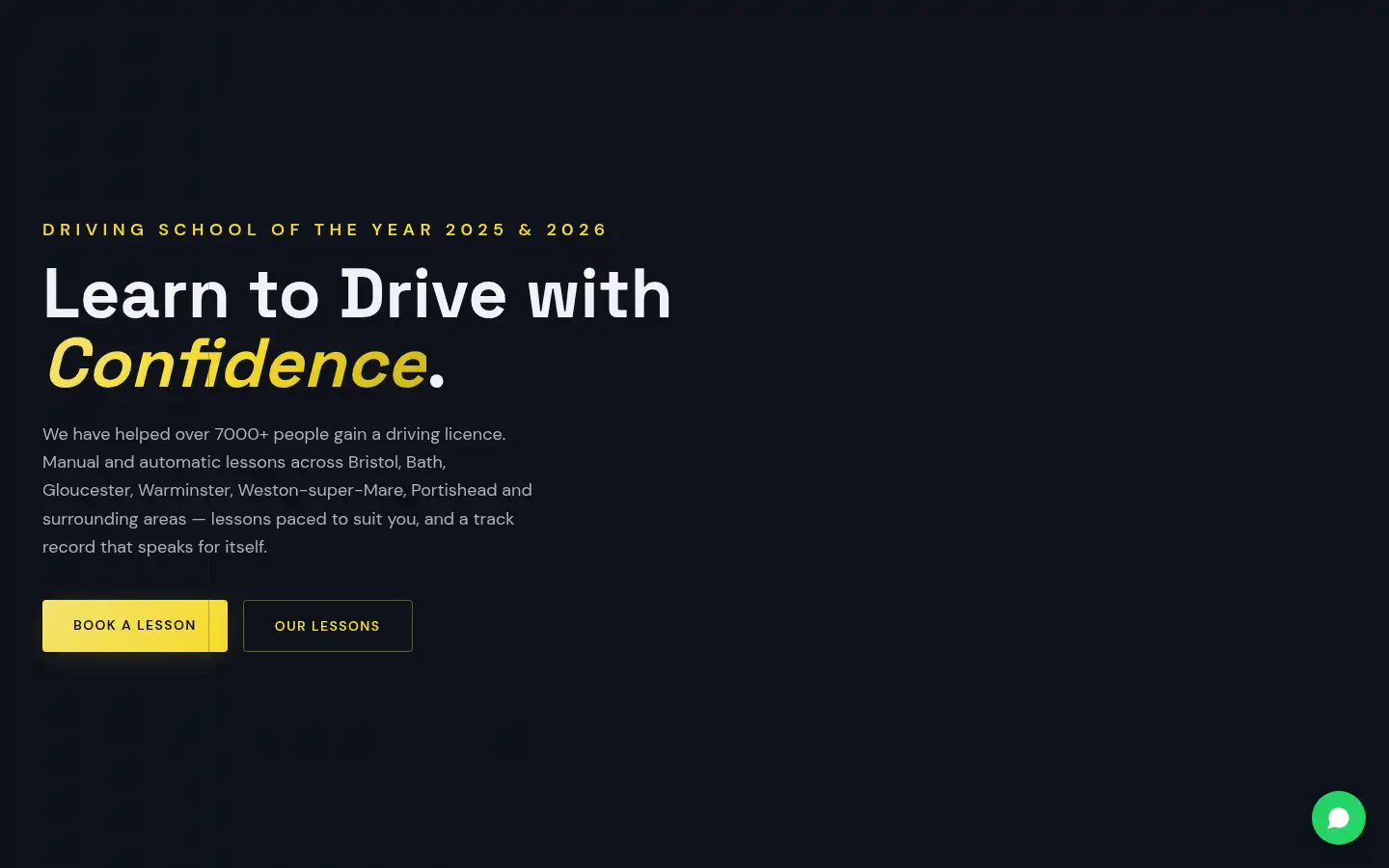 Screenshot of fordysdrivingschool.co.uk