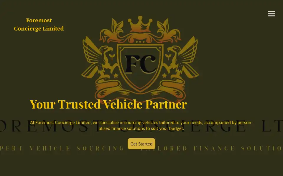 Screenshot of foremostconcierge.com