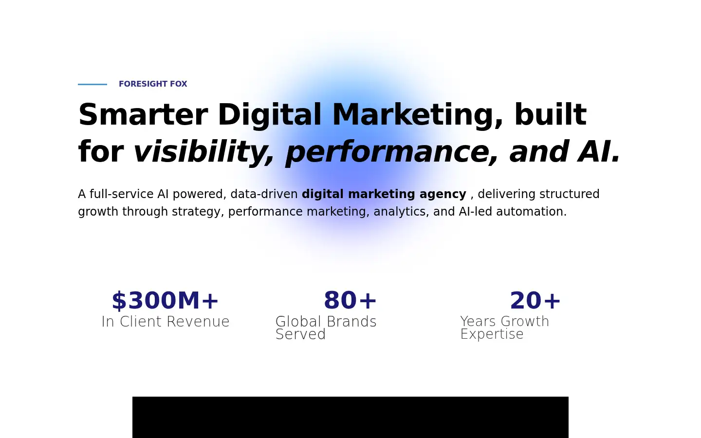 Screenshot of foresightfox.com