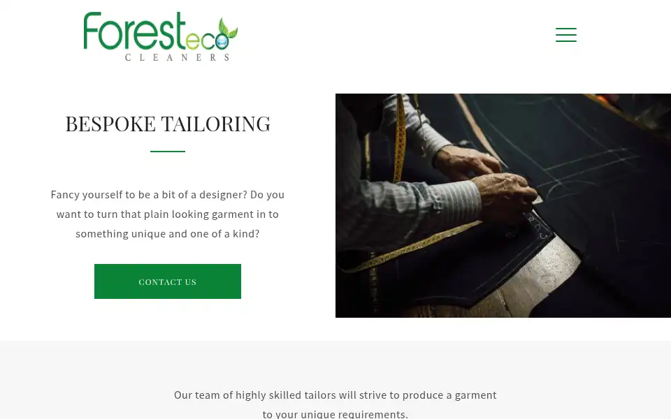 Screenshot of forestecocleaners.co.uk