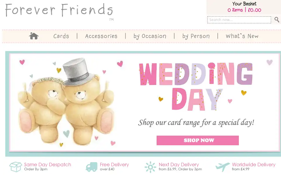 Screenshot of foreverfriendsonline.com