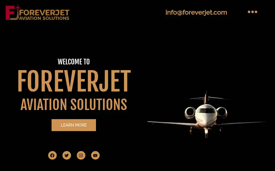 Screenshot of foreverjet.com