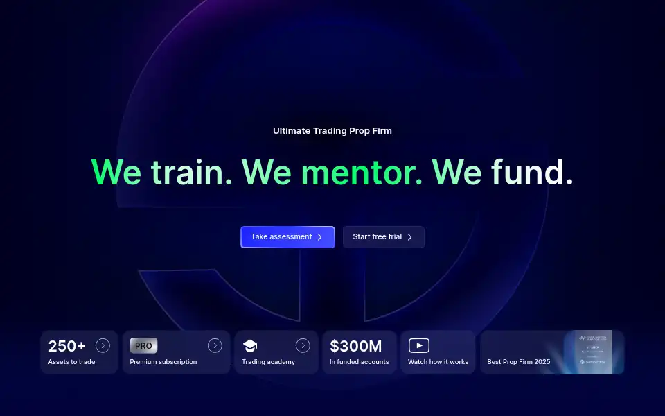 Screenshot of forexafunds.com