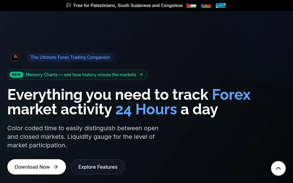 Screenshot of forexwatch.net