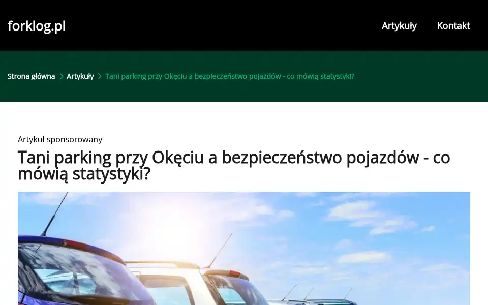 Screenshot of forklog.pl