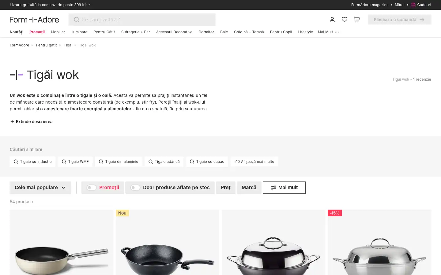 Screenshot of formadore.ro