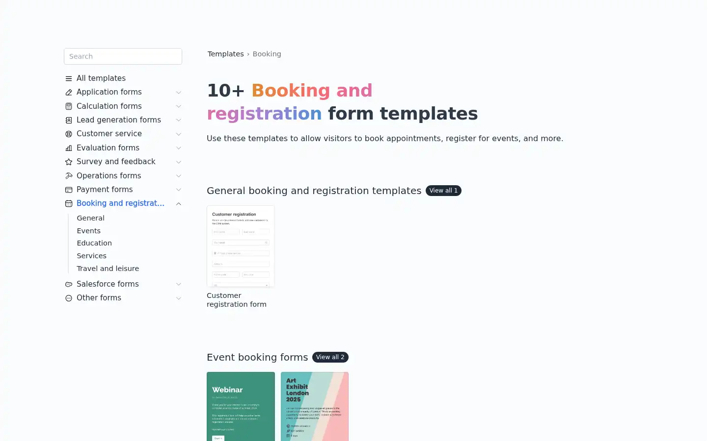 Screenshot of formcrafts.com