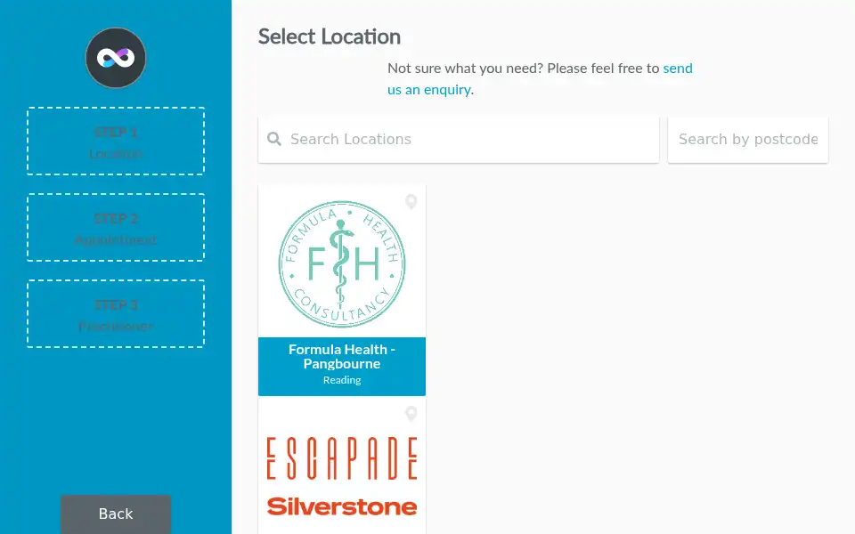 Screenshot of formulahealth.co.uk