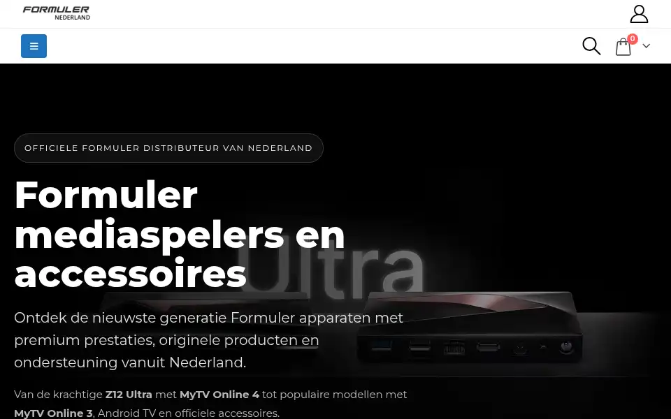 Screenshot of formulerbox.nl